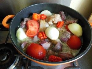 Pepe soupe - cuisson des légumes