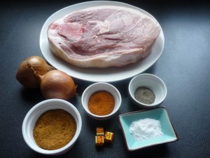 Porc au soukouya - ingrédients